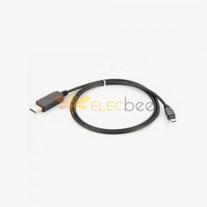 Cable de programación USB tipo A macho a Micro USB RS232 Ftdi 1M