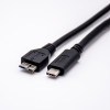 Carga USB tipo C a cable USB tipo B 3.0 para cable de alambre 1M