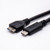 USB Type C转USB B型 3.0充电线缆长1米