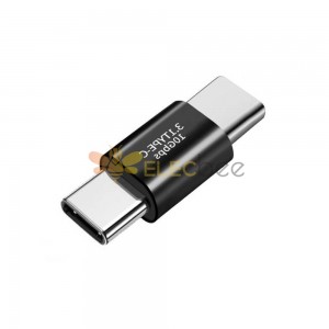 Adaptador USB tipo C macho para tipo C macho Gen2 10 Gbps