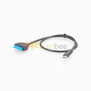 USB tipo C para cabo de cabeçalho da placa-mãe USB 3.0