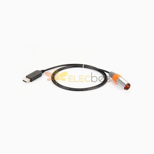 USB2.0 To Dmx 3Pin Male Cable RS485 1M