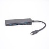 3.1 USB Сверхтонкий концентратор данных Многофункциональный 3-портовый концентратор C-типа Концентратор типа c PD