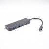 3.1 USB超薄数据集线器多功能3口C型集线器Type c PD集线器