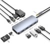 Multifunktionaler 11-in-1-USB-C-Hub unterstützt HDMI-VGA-LAN-PD-Ladeanschluss