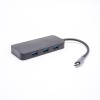 Адаптер концентратора USB C Высокоскоростной многофункциональный концентратор USB Попробуйте зарядное устройство micro USB для ноутбука