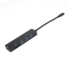 HDMI 도킹 스테이션이 있는 듀얼 타입 c 허브 PD 충전 멀티 USB 포트 허브
