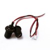 Conector micro USB IP67 Impermeable 5 pines Hembra M12 a PHR 2.0 Cable de 2 pines 0.3 metros