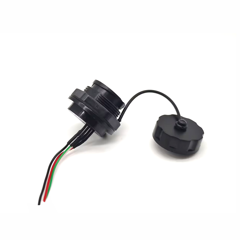 Conector USB resistente al agua de montaje en panel tipo A enchufe hembra con cable 0,2 M