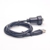 Type A USB 2.0 Connectors Male to USB Waterproof Type A Male Conversion Cables1M