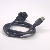 USB 3.0 مقاوم للماء من النوع A ذكر إلى أنثى موصل IP67 فلوش جبل USB 3.0 تحويل الكابلات 100 سم