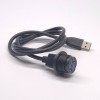 Conector impermeável USB 3.0 tipo A macho para fêmea IP67 montagem embutida cabos de conversão USB 3.0 100cm