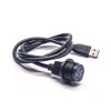 USB 3.0 AF Tipo A Hembra IP67 Impermeable a Tipo A Macho Cables de conversión USB 3.0