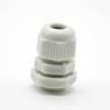 Conector de prensaestopas M12 Rosca métrica Junta de sellado impermeable de plástico de nailon