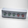 Caja de interruptores eléctricos a prueba de agua Personalización Interruptor de 5 posiciones Fijación de tornillo de carcasa de plástico