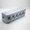 Personalizzazione della scatola dell\'interruttore elettrico impermeabile Interruttore a 5 posizioni Fissaggio a vite in plastica