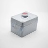 Водонепроницаемая кнопочная коробка Пластиковый корпус 1-позиционная кнопка Винтовая фиксация Индивидуальная настройка