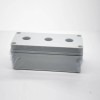 Carcasas eléctricas personalizadas ABS Plástico Shell Tornillo Fijación 3 agujeros Caja de conexiones impermeable
