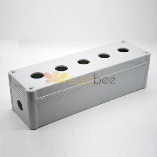 Caja de conexiones eléctricas personalizadas Cajas de plástico impermeables con fijación por tornillo de 7 agujeros