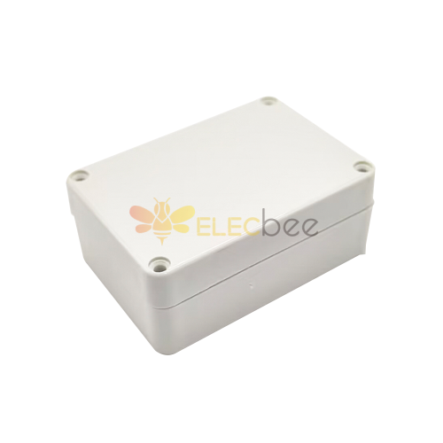 Plastic Electrical Enclosures Rectangle 58×83×33 Screw Fixation Waterproof Junction Box