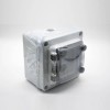 Plastic Junction Box Sealed IP67 Screw Fixation With Waterproof Transparent Window Cover Customization