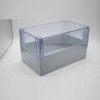 Wasserdichte durchsichtige Kunststoffbox 120 × 200 × 113 mit transparenter Deckelschraubenbefestigung