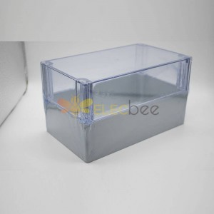 透明カバーネジ固定付きプラスチック防水クリアボックス120×200×113
