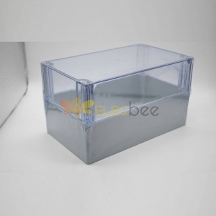 Plastic Waterproof Clear Box 120×200×113 With Transparent Cover Screw Fixation