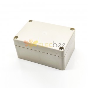 Caixa de junção de plástico à prova d'água 100×68×50 6 furos caixa de junção de plástico ABS