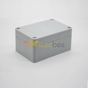 Caixa de distribuição de plástico à prova de intempéries 100×68×50 parafuso de fixação caixa de junção de plástico à prova d'água