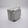 Wasserdichte Elektronikbox aus ABS-Kunststoff, 100 x 100 x 70, Abstand 83 x 83, Kunststoffgehäuse, Schraubbefestigung