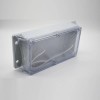 Водоустойчивая ясная пластиковая коробка 90×158×60 с прозрачной крышкой с приложениями пластмассы АБС ушей