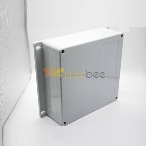 Wasserdichter elektrischer Anschlusskasten 190 × 188 × 70 Schraubbefestigung ABS-Kunststoffgehäuse
