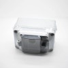 防水接線盒定制尺寸ABS塑料外殼IP67螺絲固定帶防水透明窗罩