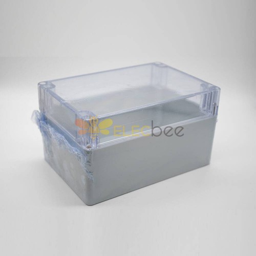Scatola di derivazione impermeabile con coperchio trasparente 110×160×90 Contenitori in plastica ABS con coperchio trasparente