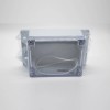 耳付き防水プラスチックボックス透明カバー115×90×55ネジ固定電気エンクロージャ