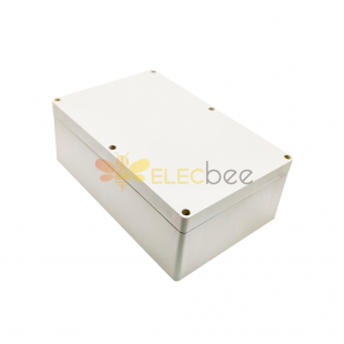 Caja de cables de plástico impermeable 150 × 230 × 85 Caja de conexiones eléctricas de fijación de tornillo de plástico ABS