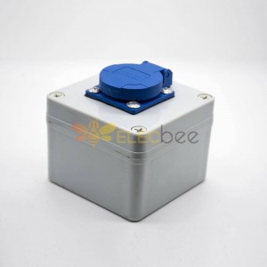 Boîtier électrique Boîtier en plastique étanche 1 position Fixation par vis à douille Personnalisation