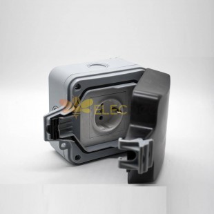 Splash Box Socket Waterproof Box ABS Plastic Shell Customization Snap-in Installation
