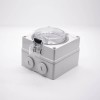 Weatherproof Outdoor Electrical Box Customization 5 Hole Socket With Transparent Cover