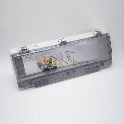 ABS-wasserdichtes Leistungsschalter-Gehäusefenster mit transparenter Deckelschraubenfixierung IP67-Kunststoffschale