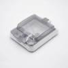 Wasserdichte Schutzschalter-Box Shell IP67 Schraubbefestigung Kunststoff transparente Fensterabdeckung