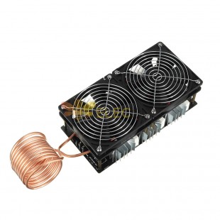 2500W 50A ZVS Induction Heating Module High Frequency Heating Machine Metal Heater + 48V Coil
