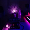 Bobina de música Ferramentas de Ciência e Educação Relâmpago Artificial Experimento DIY com Casca de Acrílico