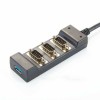 Can Breakout Splitter Hub avec connecteur mâle DB9 3PCs et USB-A