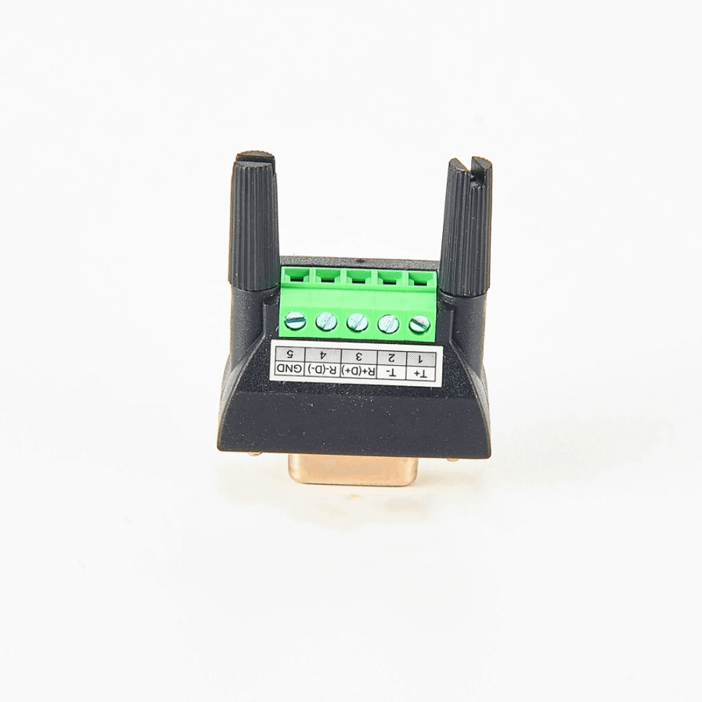 DB9 Female To 5-Pin Terminal Block Adapter