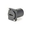 HDMI-Buchse, Buchse, Panelmontage, D-Form, Panelmontage-Steckverbinder-Adapter