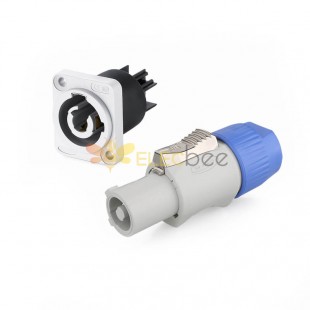 20A DC Waterproof Male Female 3 Pin Power Connector Power Adapter