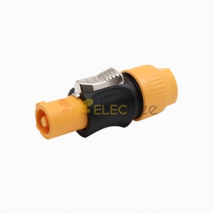 IP65 Wac3Fca Power Cable Connector Power Plug With Lockable 3 Pole Equipment (Ac) Connector