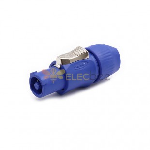 Lockable Cable Connector Power-In Screw Terminals Blue Plug Nac3Fca Ip65
